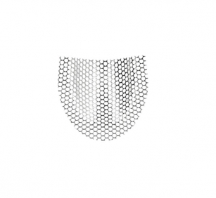 Siatka wzmacniająca srebrna - perforowana - górna - profilowana