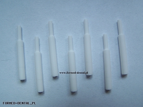 Piny porcelanowe do podstawki porcelanowej 